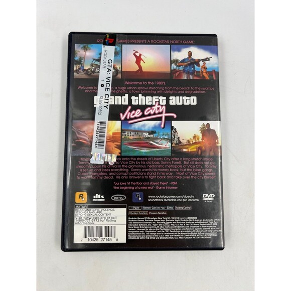 Grand Theft Auto Vice City PS2 - Picture 2 of 4